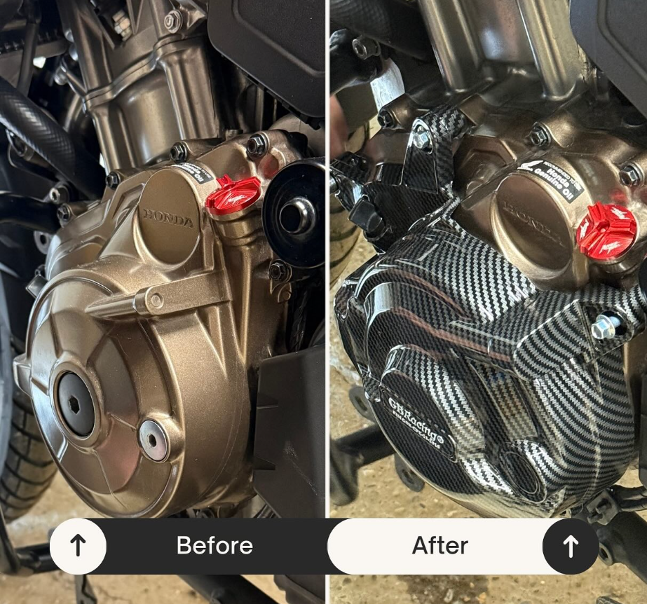 CarbonShield Pro – Motorschutz für die Honda Africa Twin (mit DCT)